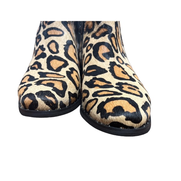 Blondo Women’s Size 5.5  Tami Leopard Print Waterproof Ankle Booties - Picture 5 of 10